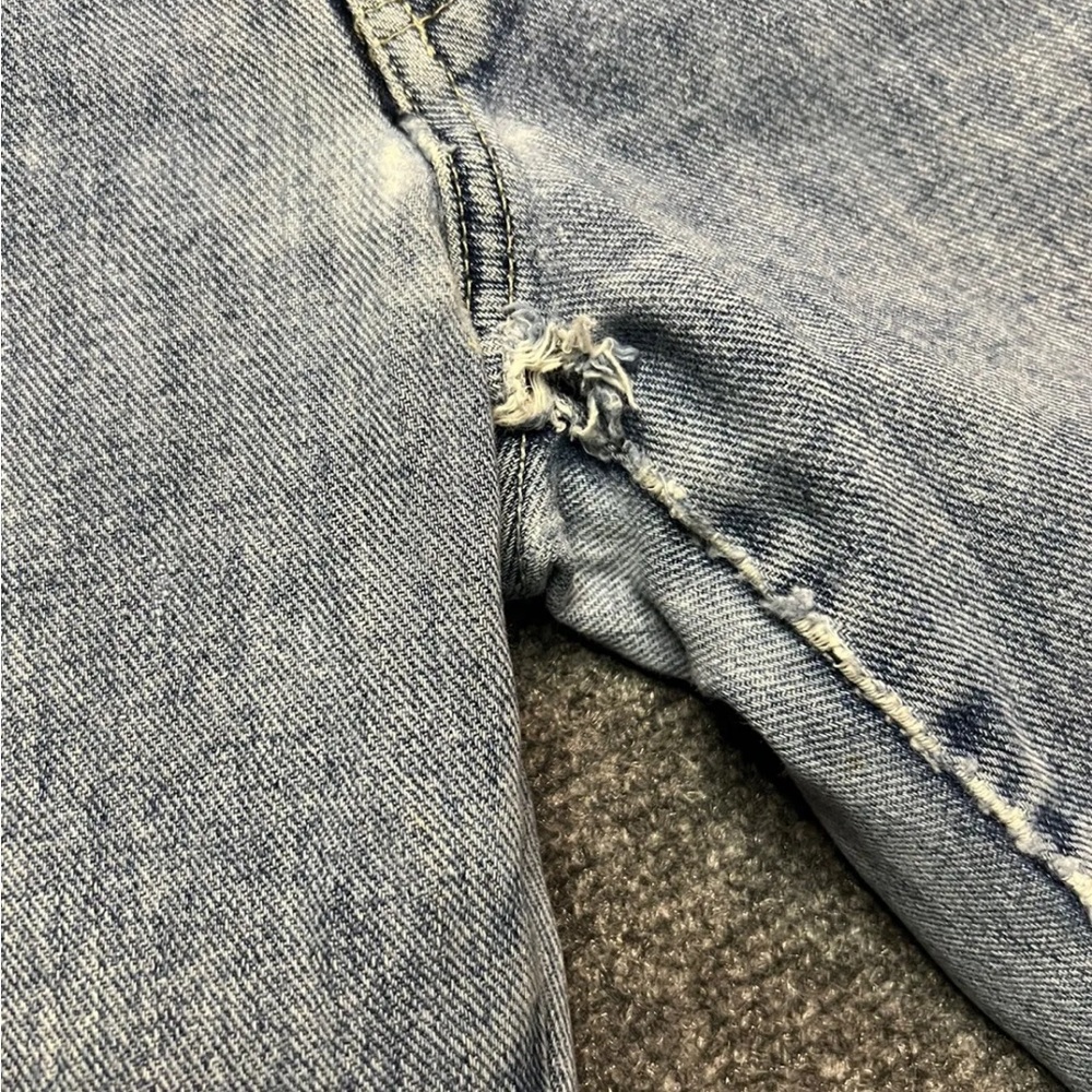 jnco jeans Size 5 Flaunt Fit Trashed Distressed Skater Punk Grunge READ  USA - Picture 2 of 10